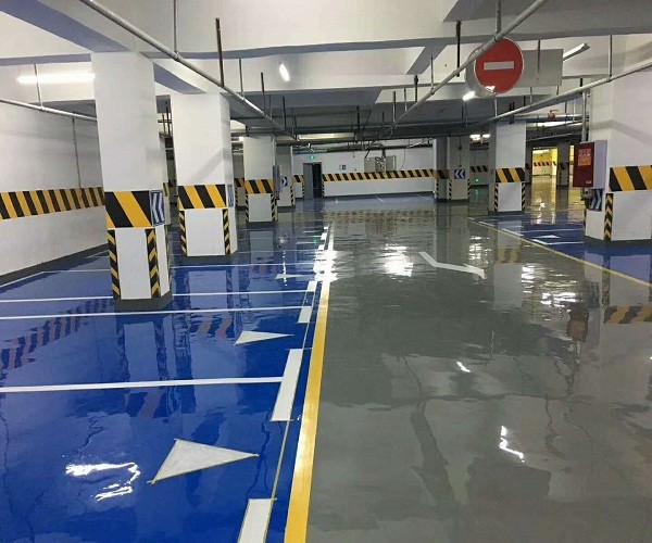 商务部停车场环氧地坪